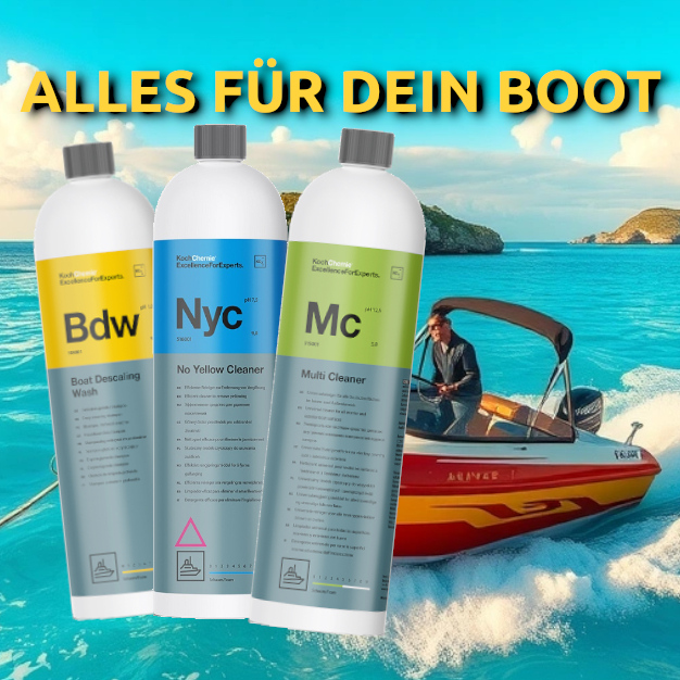 Bootspflegeprodukte
